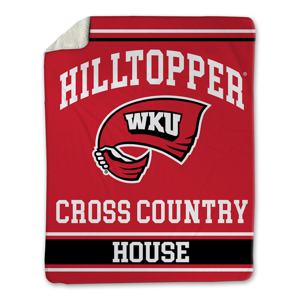 Western Kentucky - NCAA Men's Cross Country : Michael House - Blanket-0