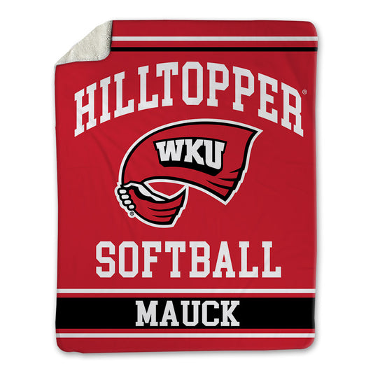 Western Kentucky - NCAA Softball : Anna Mauck - Blanket-0