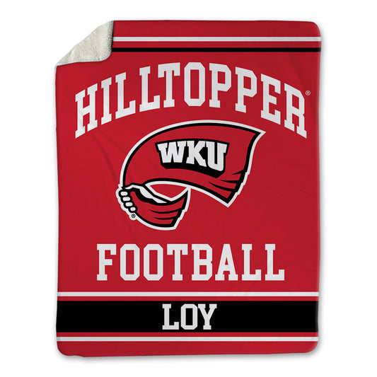 Western Kentucky - NCAA Football : Owen Loy - Blanket-0