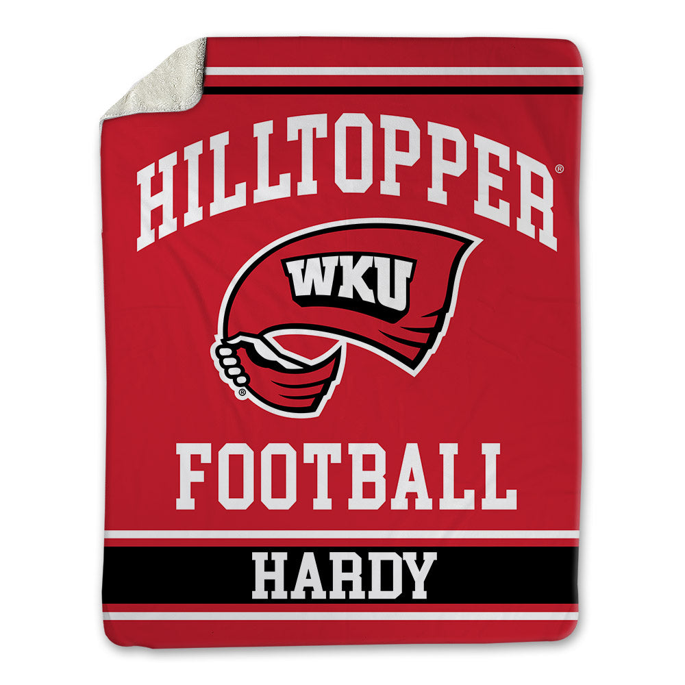 Western Kentucky - NCAA Football : Jaden Hardy - Blanket-0