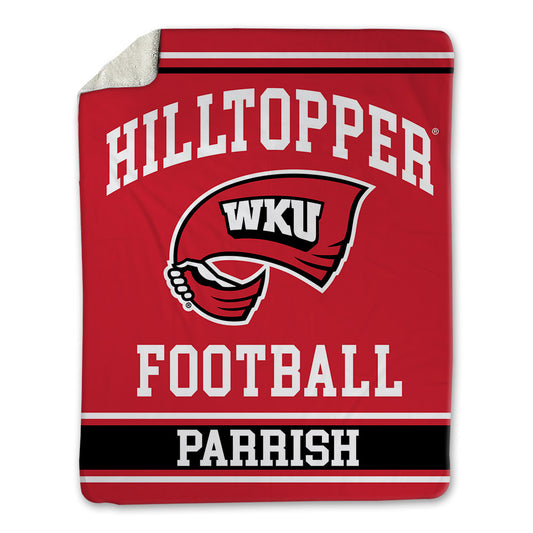 Western Kentucky - NCAA Football : Marvis Parrish - Blanket-0