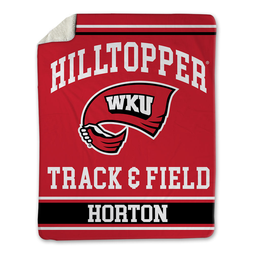Western Kentucky - NCAA Men's Track & Field : Kameron Horton - Blanket-0