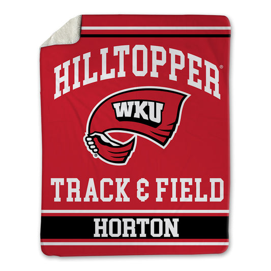 Western Kentucky - NCAA Men's Track & Field : Kameron Horton - Blanket-0