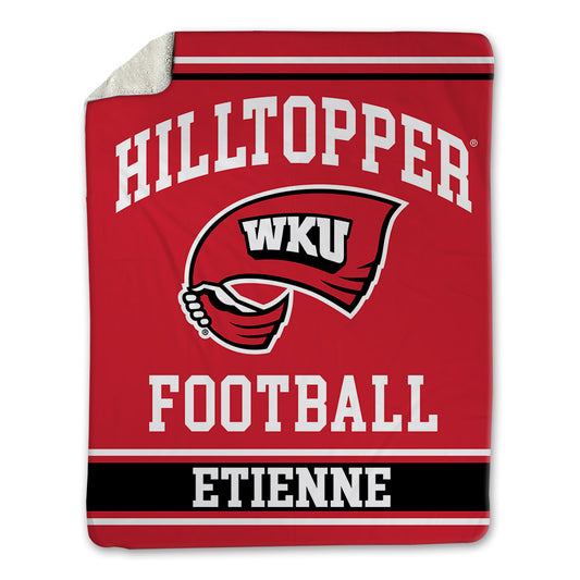 Western Kentucky - NCAA Football : Eric Etienne - Blanket-0