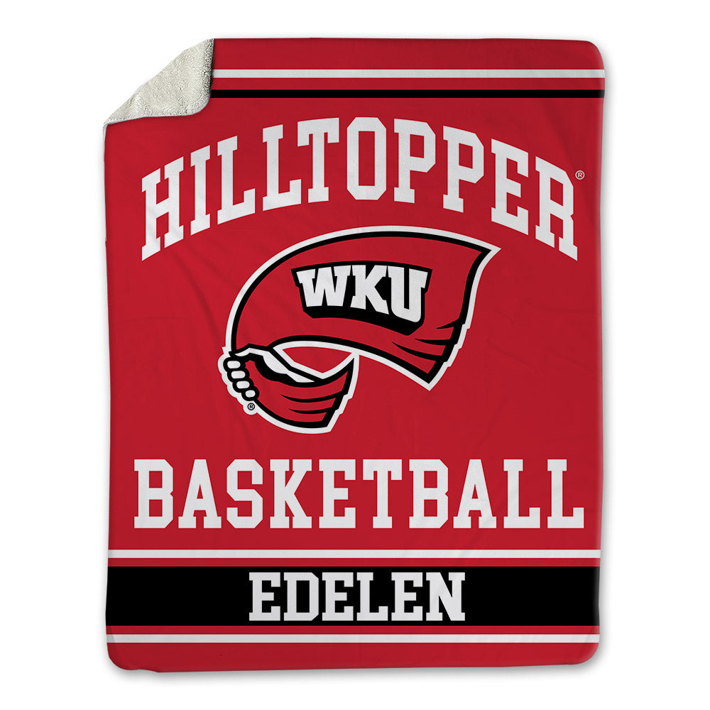 Western Kentucky - NCAA Men's Basketball : Jack Edelen - Blanket-0