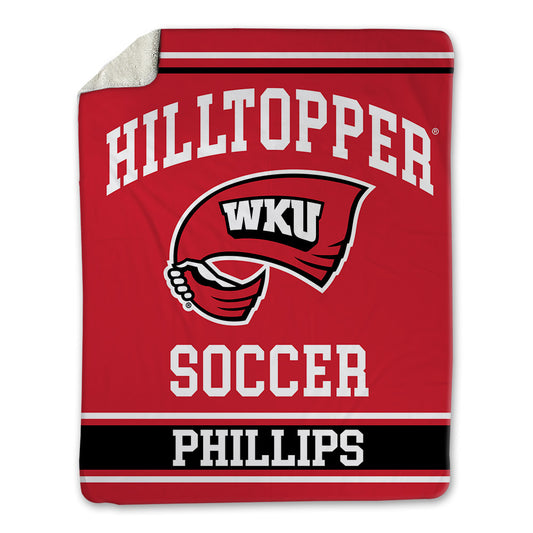 Western Kentucky - NCAA Women's Soccer : Jacey Phillips - Blanket-0