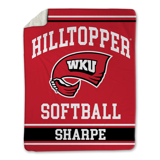 Western Kentucky - NCAA Softball : Morgan Sharpe - Blanket-0