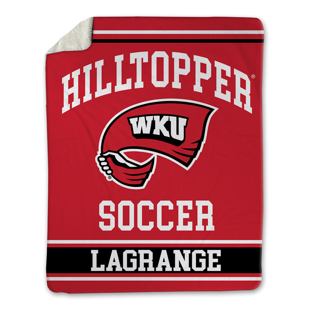 Western Kentucky - NCAA Women's Soccer : Camryn LaGrange - Blanket-0