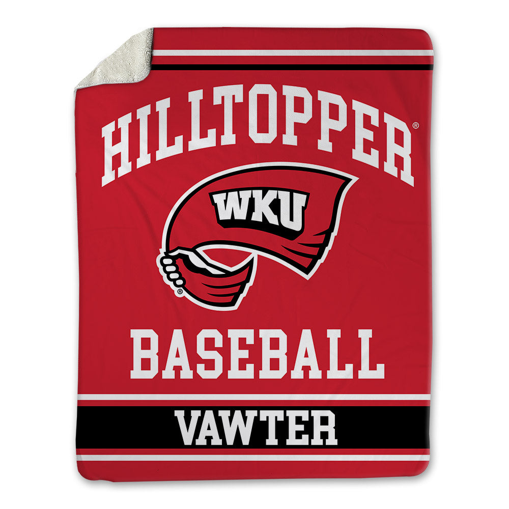 Western Kentucky - NCAA Baseball : Bryson Vawter - Blanket-0