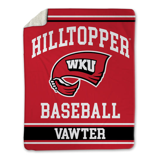 Western Kentucky - NCAA Baseball : Bryson Vawter - Blanket-0