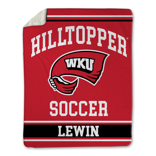 Western Kentucky - NCAA Women's Soccer : Danielle Lewin - Blanket-0