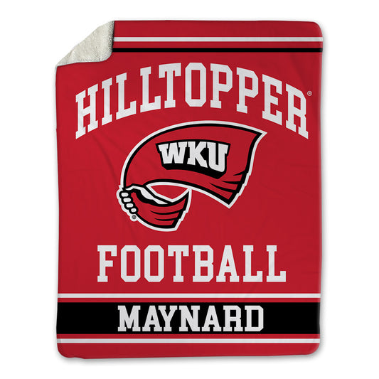 Western Kentucky - NCAA Football : Cole Maynard - Blanket-0