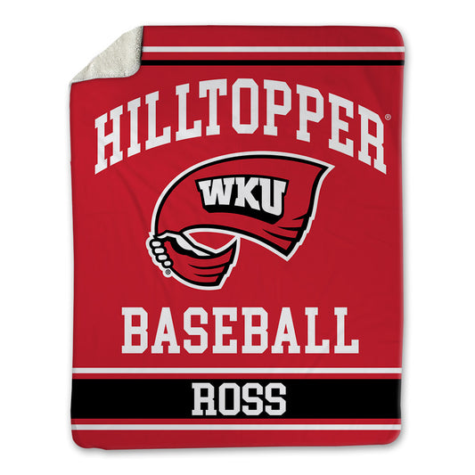 Western Kentucky - NCAA Baseball : Camden Ross - Blanket-0