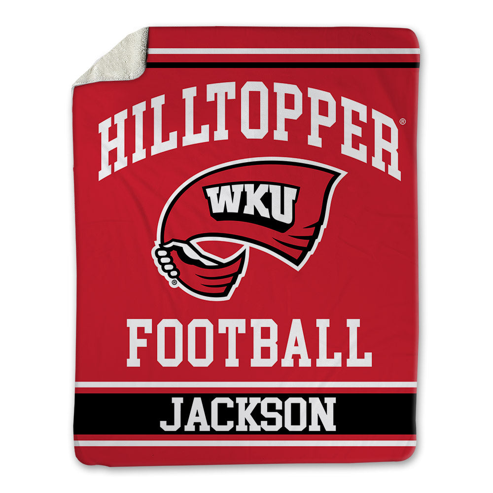Western Kentucky - NCAA Football : Marshall Jackson - Blanket-0