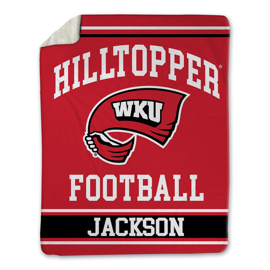 Western Kentucky - NCAA Football : Marshall Jackson - Blanket-0