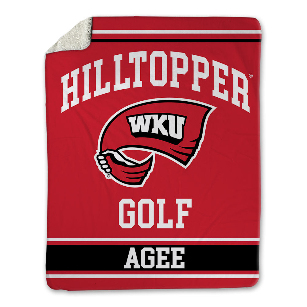 Western Kentucky - NCAA Men's Golf : Joseph Agee - Blanket-0
