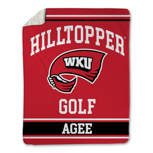 Western Kentucky - NCAA Men's Golf : Joseph Agee - Blanket-0