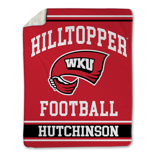 Western Kentucky - NCAA Football : K.D. Hutchinson - Blanket-0