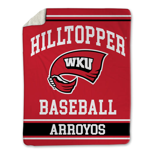 Western Kentucky - NCAA Baseball : Lane Arroyos - Blanket-0