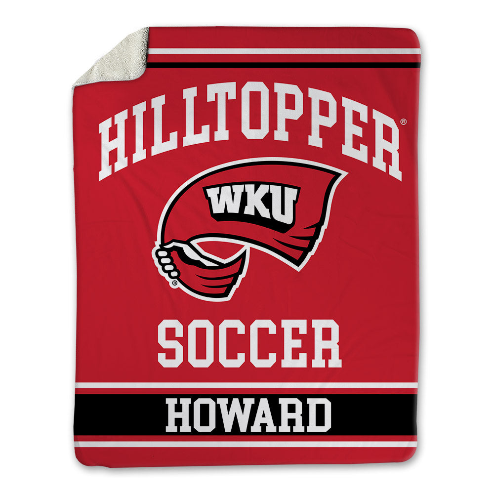 Western Kentucky - NCAA Women's Soccer : Mackenzie Howard - Blanket-0