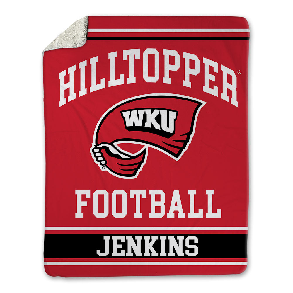 Western Kentucky - NCAA Football : Quincy Jenkins - Blanket-0