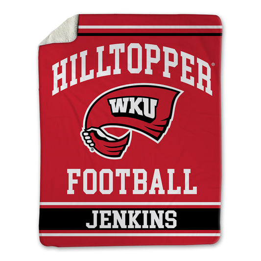 Western Kentucky - NCAA Football : Quincy Jenkins - Blanket-0