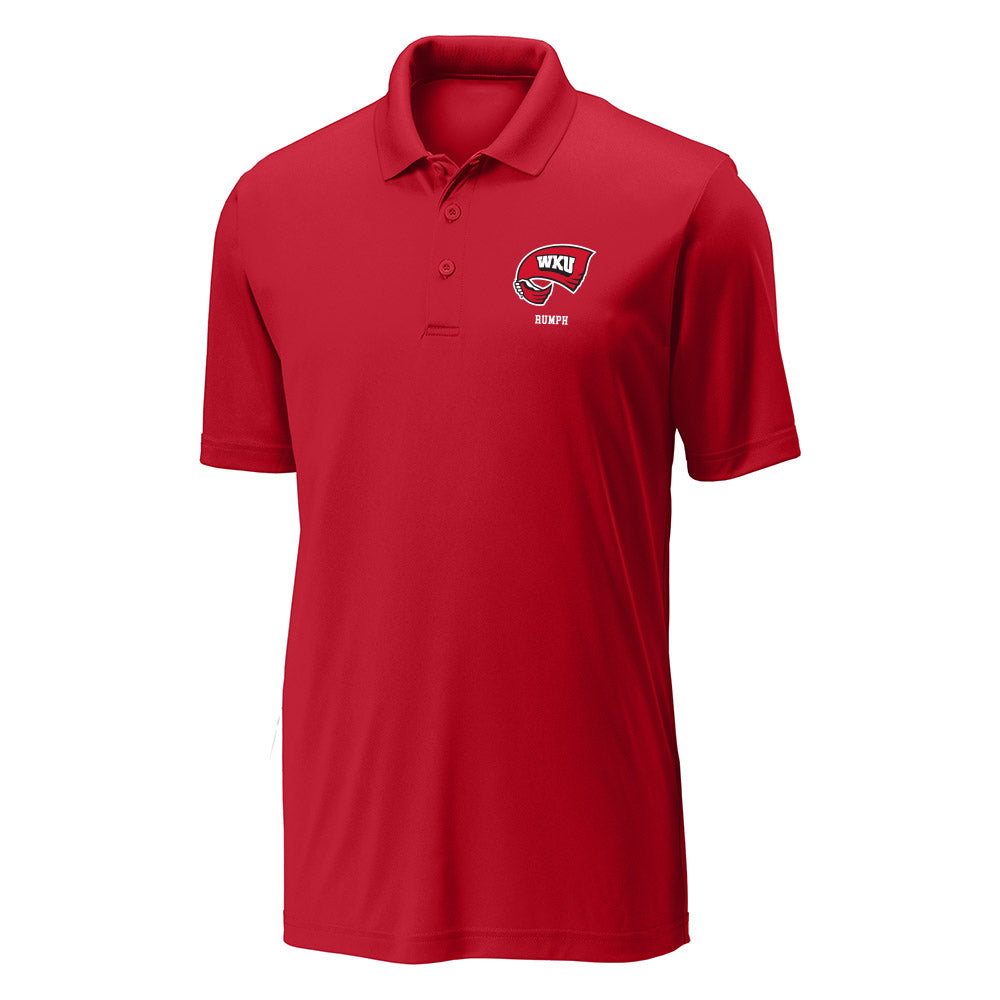 Western Kentucky - NCAA Football : Elijah Rumph - Activewear Polo Shirt-1
