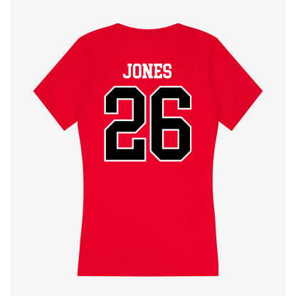 Western Kentucky - NCAA Football : Donovan Jones - Classic Shersey Women's V-Neck T-Shirt-1
