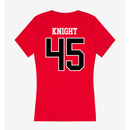 Western Kentucky - NCAA Football : Josaiah Knight - Classic Shersey Women's V-Neck T-Shirt-1