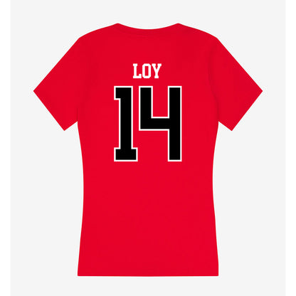 Western Kentucky - NCAA Football : Owen Loy - Classic Shersey Women's V-Neck T-Shirt-1