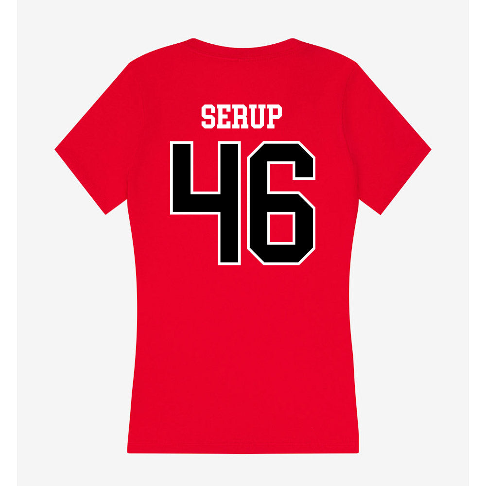 Western Kentucky - NCAA Baseball : Zack Serup - Classic Shersey Women's V-Neck T-Shirt-1