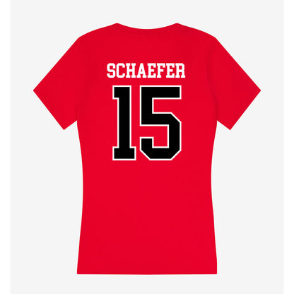 Western Kentucky - NCAA Women's Volleyball : Abby Schaefer - Classic Shersey Women's V-Neck T-Shirt-1