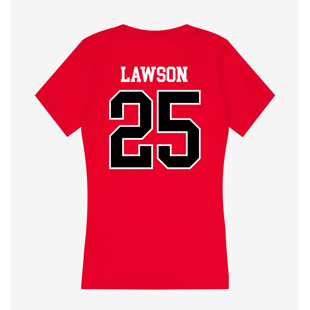 Western Kentucky - NCAA Baseball : Nathan Lawson - Classic Shersey Women's V-Neck T-Shirt-1