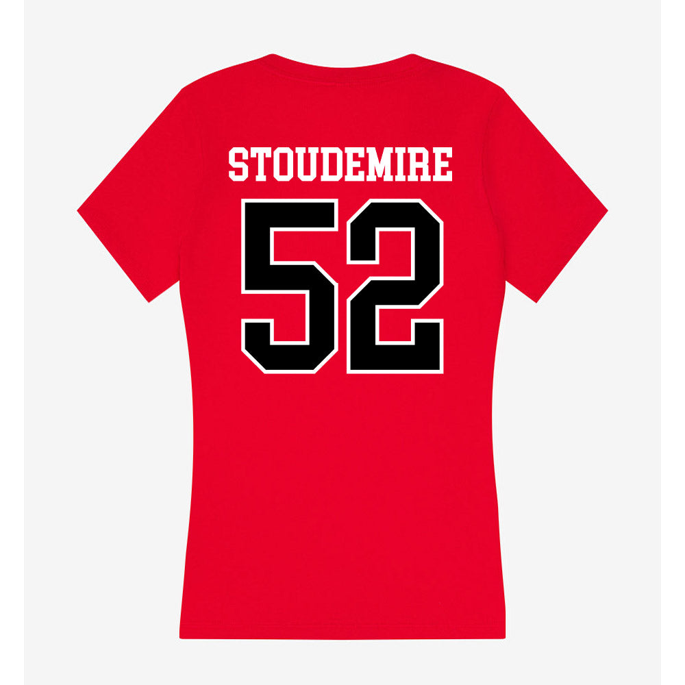 Western Kentucky - NCAA Football : Isiah Stoudemire - Classic Shersey Women's V-Neck T-Shirt-1
