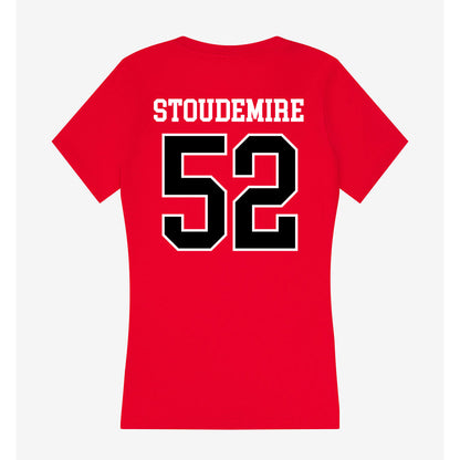 Western Kentucky - NCAA Football : Isiah Stoudemire - Classic Shersey Women's V-Neck T-Shirt-1