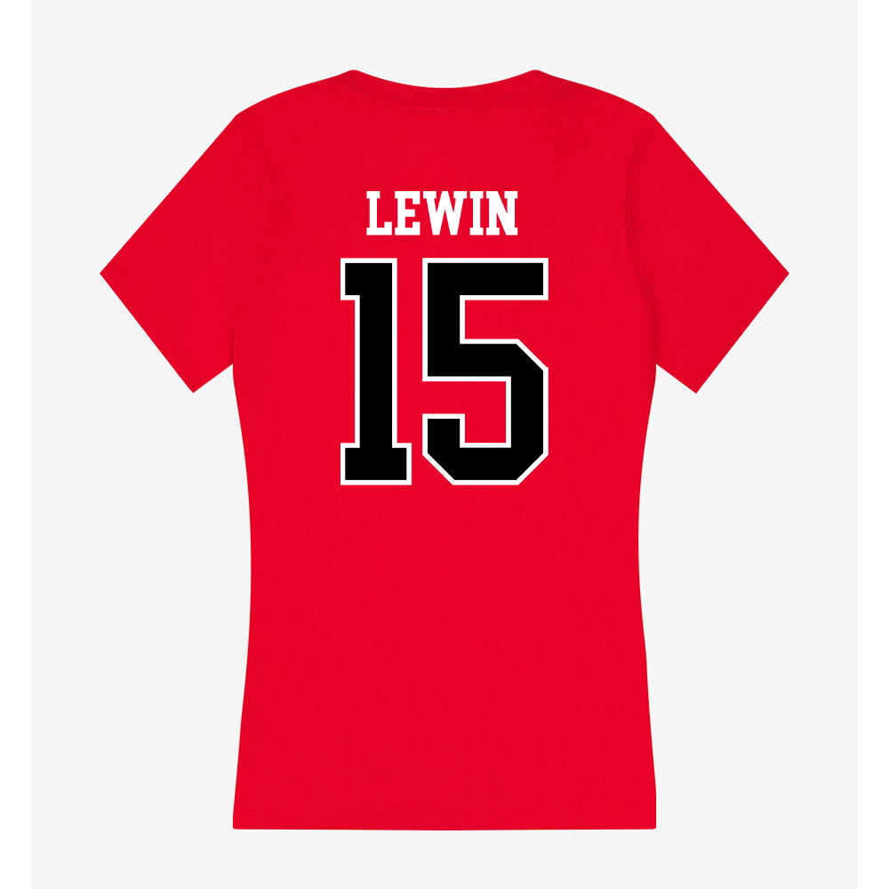 Western Kentucky - NCAA Women's Soccer : Danielle Lewin - Classic Shersey Women's V-Neck T-Shirt-1