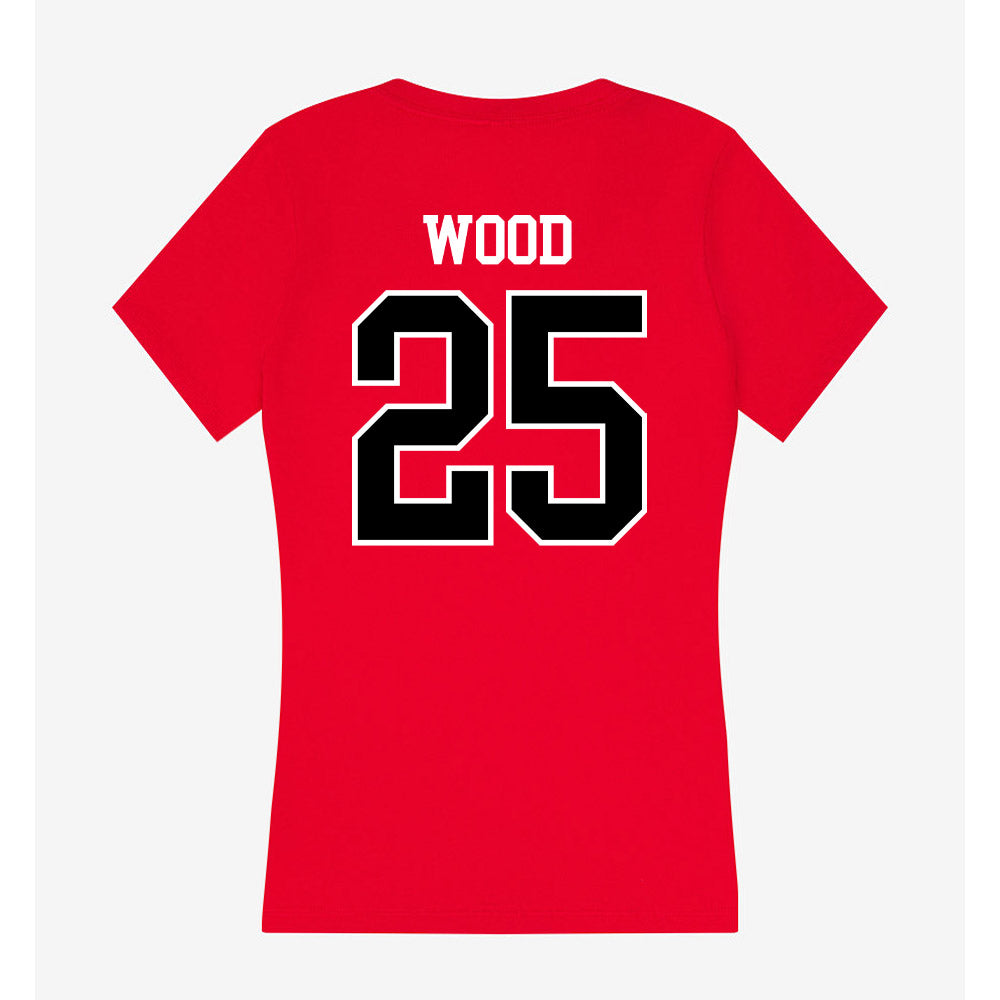 Western Kentucky - NCAA Softball : Maddy Wood - Classic Shersey Women's V-Neck T-Shirt-1