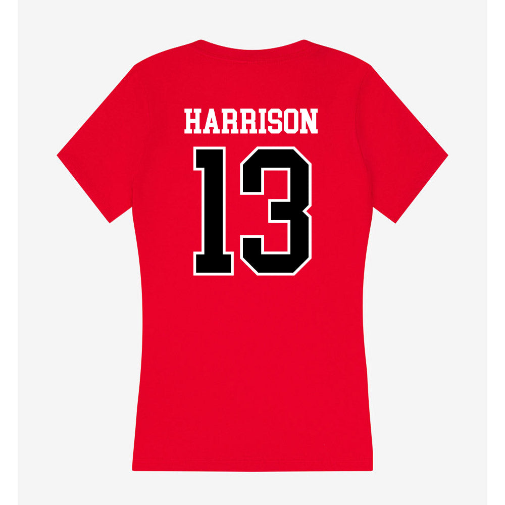 Western Kentucky - NCAA Football : Robby Harrison - Classic Shersey Women's V-Neck T-Shirt-1
