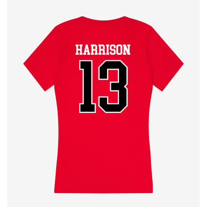 Western Kentucky - NCAA Football : Robby Harrison - Classic Shersey Women's V-Neck T-Shirt-1