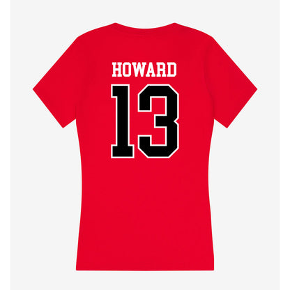 Western Kentucky - NCAA Women's Soccer : Mackenzie Howard - Classic Shersey Women's V-Neck T-Shirt-1