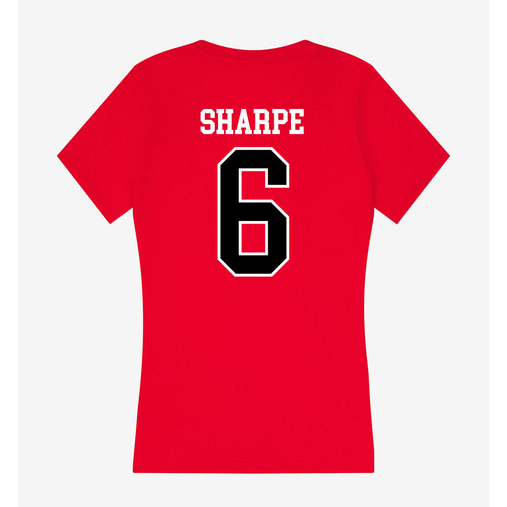 Western Kentucky - NCAA Softball : Morgan Sharpe - Classic Shersey Women's V-Neck T-Shirt-1