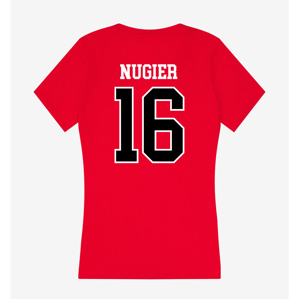 Western Kentucky - NCAA Women's Soccer : Alaina Nugier - Classic Shersey Women's V-Neck T-Shirt-1