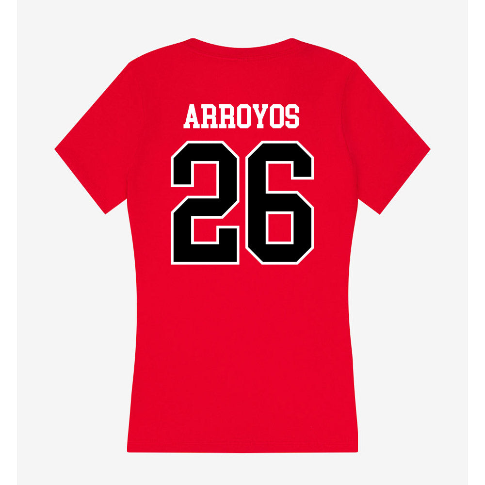 Western Kentucky - NCAA Baseball : Lane Arroyos - Classic Shersey Women's V-Neck T-Shirt-1