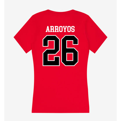 Western Kentucky - NCAA Baseball : Lane Arroyos - Classic Shersey Women's V-Neck T-Shirt-1