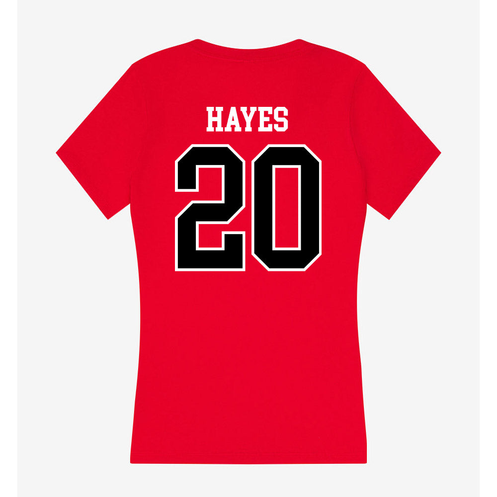 Western Kentucky - NCAA Baseball : Kyle Hayes - Classic Shersey Women's V-Neck T-Shirt-1