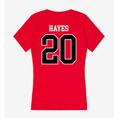 Western Kentucky - NCAA Baseball : Kyle Hayes - Classic Shersey Women's V-Neck T-Shirt-1