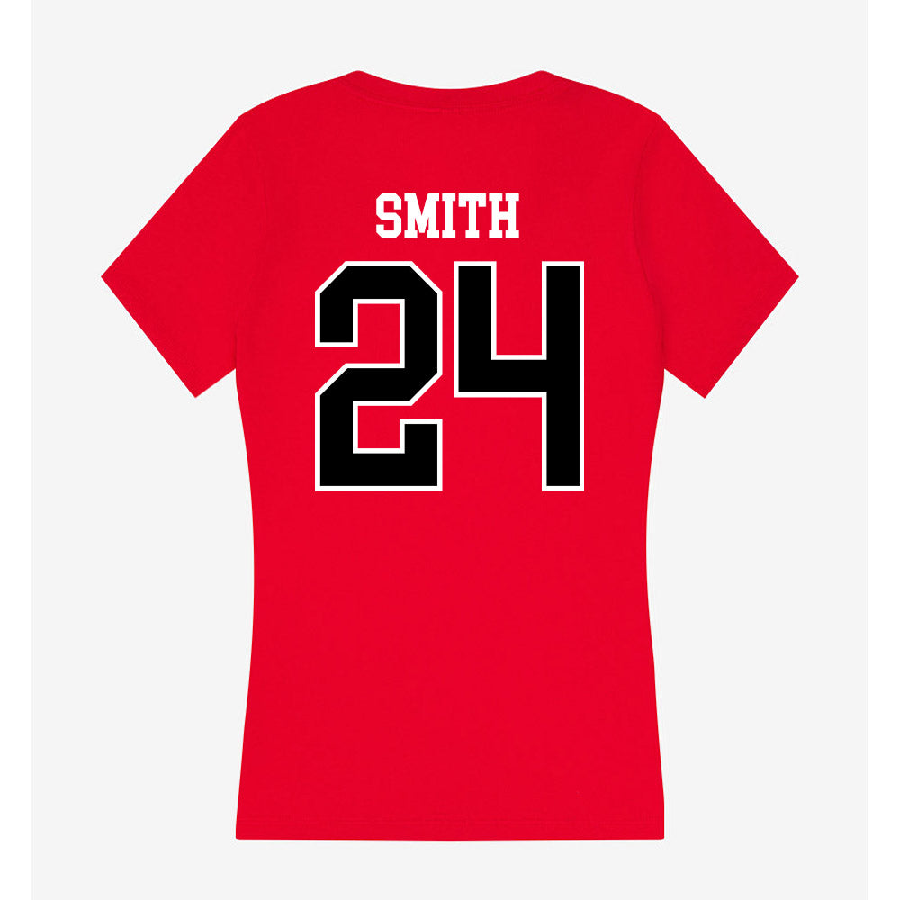 Western Kentucky - NCAA Football : Fonzy Smith - Classic Shersey Women's V-Neck T-Shirt-1