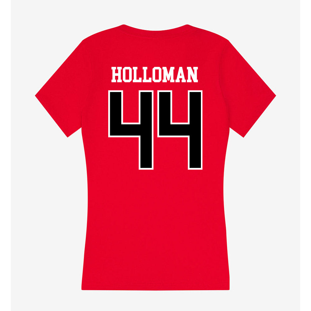 Western Kentucky - NCAA Football : Harper Holloman - Classic Shersey Women's V-Neck T-Shirt-1