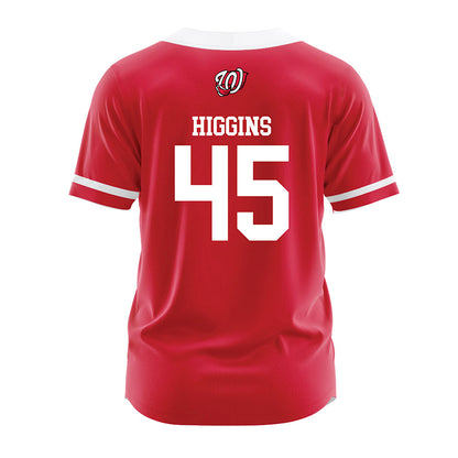 Western Kentucky - NCAA Baseball : Cal Higgins - Red Jersey-1