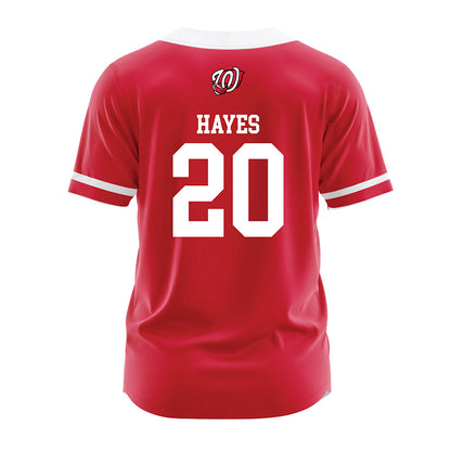 Western Kentucky - NCAA Baseball : Kyle Hayes - Red Jersey-1